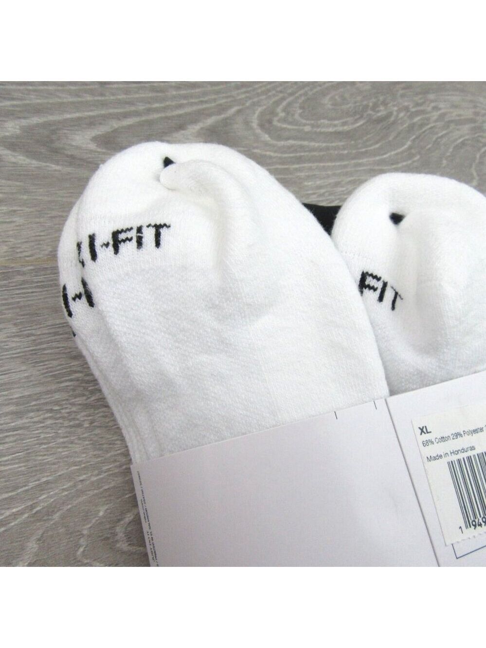 Nike Everyday Plus Ankle Socks 6 Pack Mens Size XL 12-15 White NEW - Picture 8 of 11